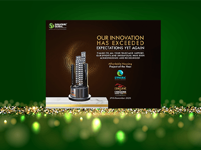 2020 Affordable Housing Project Of The Year by 12th Realty Plus