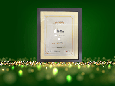 The Econimic Times Real Estate Awards - Special Jury – Young Achiever of the Year - Ms. Bharti Aggarwal