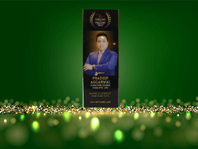 16th REALTY+ EXCELLENCE AWARDS 2024 - Iconic Leader - Mr. Pradeep Aggarwal