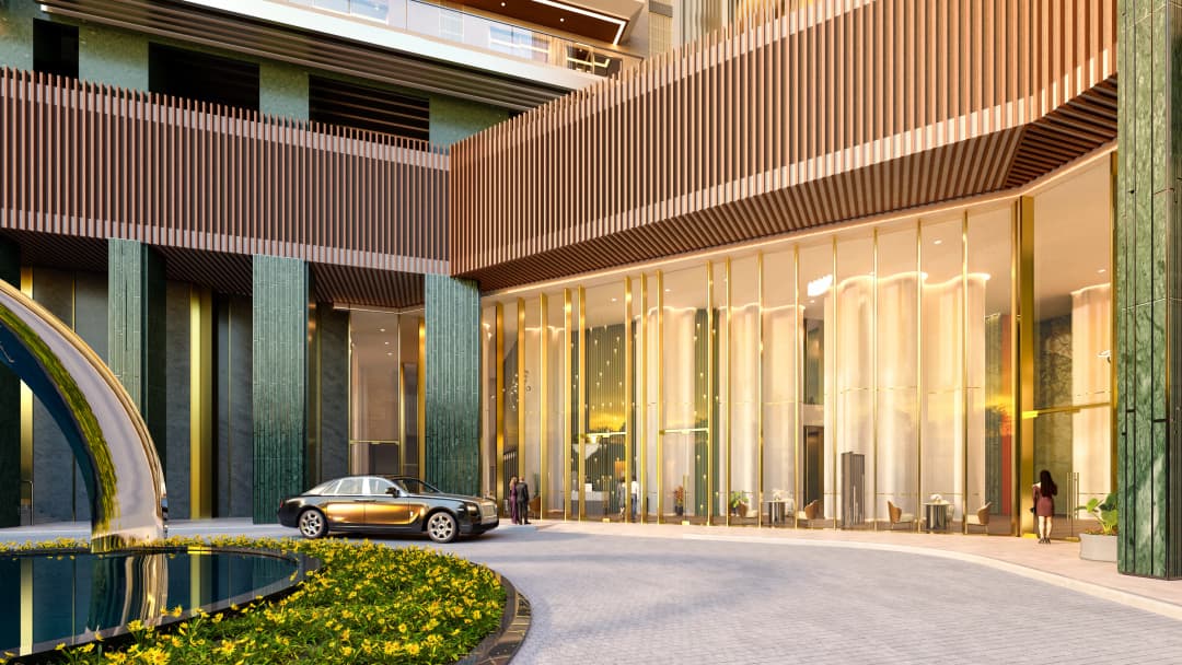 Exterior Dropoff Boulevard