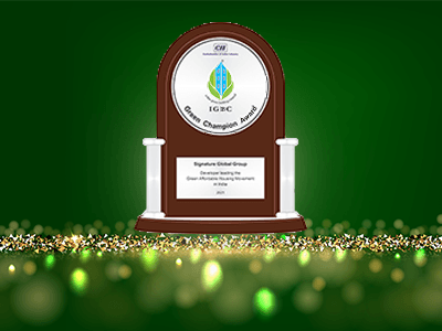 2021 8th IGBC Green Champion Award under Green Affordable Housing Movement in India